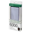 HIDISC 6000mAH モバイルバッテリー