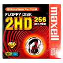 【生産終了品・在庫限り】 maxell 5インチ フロッピーディスク 256フォーマット済 10枚 MD2-256HD.C10K