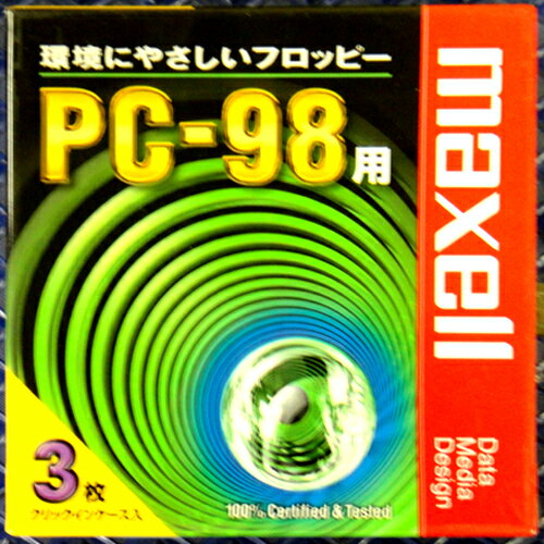 【生産終了品・在庫限り】 マクセル 3.5インチ 2HD フロッピーディスク NEC PC-98用M...:flashstore:10006225