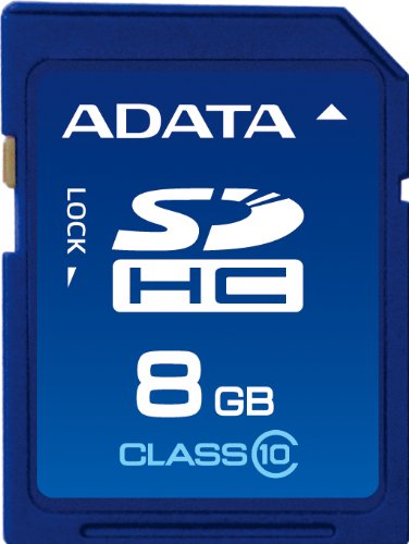 【永久保証】ADATA SDHCカード 8GB Class10 Secure Digital High-Capacity フラッシュ メモリ カードASDH8GCL10-R【メール便OK】