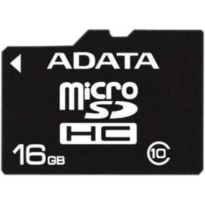 【セール特価】ADATA MicroSDHCカード 16GB Class10 SD変換アダプター付 AUSDH16GCL10-RA1【メール便OK】_akb2012