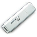 【超特価】KINGMAX USBメモリー 4GB U-Drive PD-07 WH4GB ReadyBoost対応 【メール便OK】