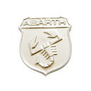 ABARTH(アバルト)純正 エンブレム ピンバッジ(シルバー)