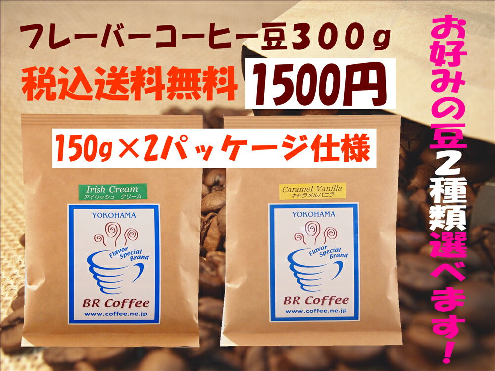 【送料無料】選べる2フレーバー150g×2パッケージお気に入りのフレーバーがたっぷり30杯分！