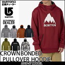 16-17 BURTON バートン パーカー フリースMENS WEAR スノーボード プルオーバー【Burton Crown Bonded Pullover Hoodie 】 日本正規品【あす楽_年中無休】