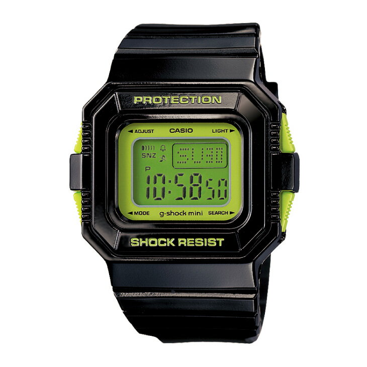 G-SHOCK mini/CASIO（カシオ） G-SHOCK MINI( Gショック　ミニ)【GMN-550-1CJR】カラー【BLACK/GREEN】【日本正規品】送料無料【あす楽_年中無休】【smtb-TD】【saitama】【nk_fs_0629】g-shock mini 限定G-SHOCKミニが送料無料g-shock mini