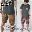VOLCOM ボルコム メンズ ハーフパンツ 【Frickin V4S Mixed Short 】 水陸両用 ショートパンツ ヴォルコム 【あす楽_年中無休】「メール便不可」【50%OFF】【セール】【返品種別SALE】