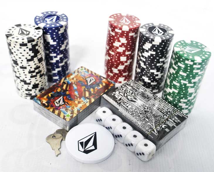 Volcom poker chips