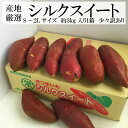 産地厳選”シルクスイート”S~2Lサイズ約3kg入り1箱”少々訳あり