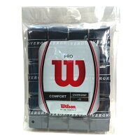 ★12本パック★WILSON PRO OVERGRIP 12本パック/プロオーバーグリップ12本パック【WILSONアクセサリー】PRO OG 12PK-BKの画像