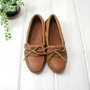 ふかふか鹿革で贅沢な履き心地♪送料サービス!!◆◆ミネトンカ/Deerskin Driving Mocs(レディース)◆◆鹿革ドライビングモカシン <#618:キャメル>