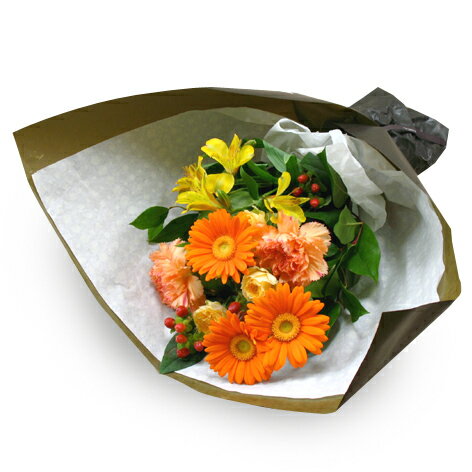 花 【フロレアル】ベーシックブーケSサイズ（6色から選べます！）花束 ブーケ 誕生日 お祝い 御祝 歓迎 送別 バラ プレゼント フラワー ギフト