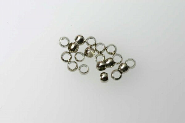 j56 カシメダマ 2mm Ni 1g　約70個 (アクセサリー パーツ )...:florence:10001586