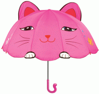 Kidorable(キドラブル)ラッキーキャットのアンブレラ　子供傘ねこ　猫　円高還元　セレブ　立体傘　キッズ傘　激カワイイ　正規品　プレゼント　ギフトサービス　キッドラブル　誕生日祝