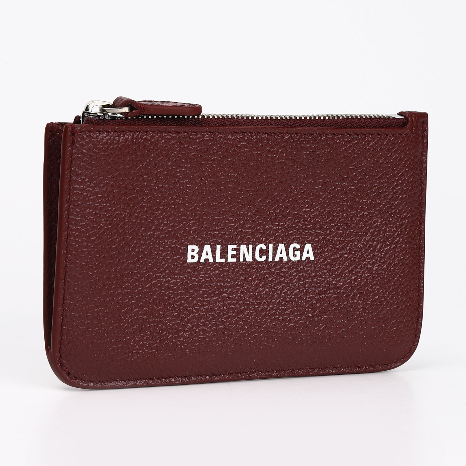 バレンシアガ カードケース BALENCIAGA キャッシュ 637130-1IZI3-6091 ワインレッド 正規品