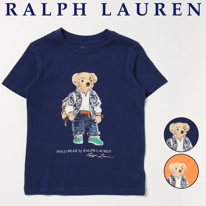 ポイント5倍★ <strong>ラルフローレン</strong> <strong>tシャツ</strong> キッズ 半袖 ベア プリント　polo ralphlauren