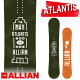 22-23 ALLIAN アライアン ATLANTIS アトランティス [ 148cm 151cm 154cm ] フリースタイル スノーボード 板 2022 2023 送料無料