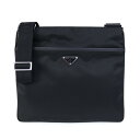 2020年春夏新作 プラダ PRADA バッグTESSUTO+SAFFIANO ショルダーバッグ ブラック (2VH053 064 F0002 NERO)