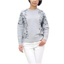 バレンシアガ BALENCIAGA レディース長袖 トレーナー グレー (342700 TIK37 1167 GL系)