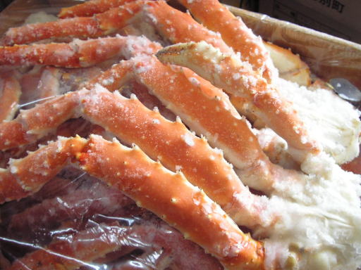 【訳あり】本たらばがに脚身（規格外品、約1.0kg）蟹の王様。たらばがにの豪快な味を楽しもう！