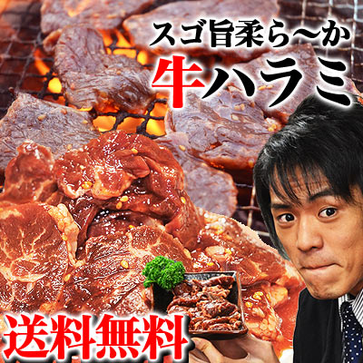 雪国のスゴ旨柔ら〜か牛ハラミ300gただ焼くだけ！焼肉屋顔負けの渾身の自信作（冷凍）業界最安値に大挑戦！