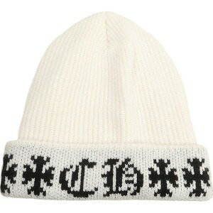 CHROME HEARTS クロム・ハーツ BIG DADDY BEANIE WHITE ビーニー 白 Size 【フリー】 【新古品・未使用品】 20817648