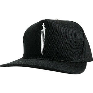 CHROME HEARTS クロム・ハーツ RS 3 CRS BSBL CAP DENIM BLACK キャップ 黒 Size 【フリー】 【新古品・未使用品】 20820076