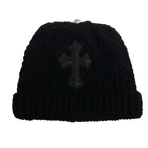 CHROME HEARTS クロム・ハーツ ASPEN BEANIE BLACK ビーニー 黒 Size 【フリー】 【新古品・未使用品】 20828492