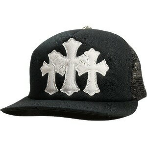 CHROME HEARTS クロム・ハーツ TRUCKER CAP NEW 3 CEM CRS BLACK/WHITE メッシュキャップ 黒白 Size 【フリー】 【新古品・未使用品】 20821745