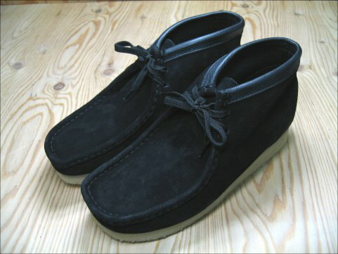 【50%OFF!!】 CLARKS WALLABEE BOOT【クラークス ワラビー ブーツ】BLACK SUEDE