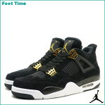 ナイキ エア ジョーダン 4 レトロ "ロイヤリティ" NIKE AIR JORDAN 4 RETRO "ROYALTY" ブラック/メタリックゴールド/ホワイト BLACK/METALLIC GOLD/WHITE 308497-032 メンズ スニーカー 『送料無料』