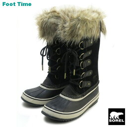 <strong>ソレル</strong> SOREL ジョアンオブアークティック ファーブーツ スノーブーツ レディース JOAN OF ARCTIC 1708791 010 BLACK 383 NORI