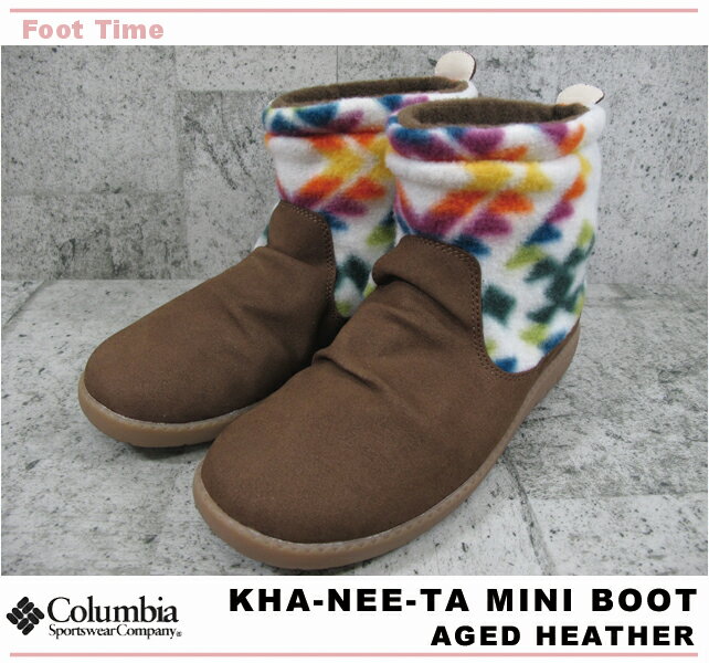 【送料無料!!】COLUMBIA KHA-NEE-TA MINI BOOT【コロンビア カニータ ミニブーツ】AGED HEATHER YU3215-171-W