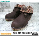 TIMBERLAND 44514 ROLL TOP WATERPROOF WL【ティンバーランド ロール トップ ウォータープルーフ】BROWN