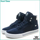 スープラ ベイダー SUPRA VAIDER ネイビー/ホワイト NAVY-WHITE 08044-401 メンズ スケートスニーカー 『送料無料』