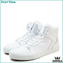 スープラ ベイダー クラシックス SUPRA VAIDER CLASSICS ホワイト/ホワイト/レッド WHITE/WHITE/RED 08201-149 S28295 メンズ レディース スケートスニーカー 『送料無料』