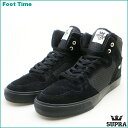 スープラ ベイダー SUPRA VAIDER メンズ スケートスニーカー ブラック/オフホワイト BLACK/OFF WHITE 08206-029