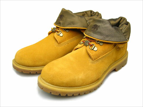 TIMBERLAND 64649 ROLL TOP BOOTSティンバーランド ロールトップ ブーツ WHEAT