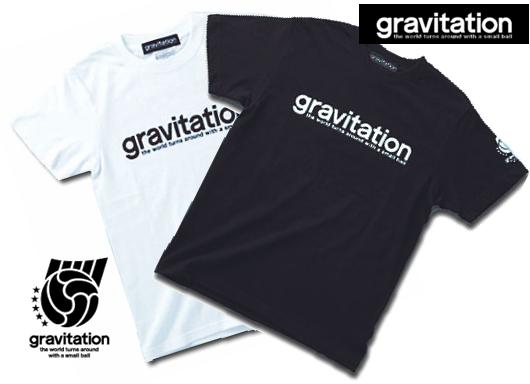 【gravitation】ブランドロゴTシャツ【ラッピング対応】【サッカーTシャツ】