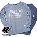 【gravitation】Crazy for Football レディーススウェット