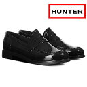 【エントリーでポイント最大35倍】 HUNTER メンズ コインローファー MFF9107RGL ハンター ローファー レインシューズ MENS REFINED PENNY LOAFER GLOSS リファインド グロス ペニーローファー 長靴 防水 正規品 送料無料 2019春夏新作 【コンビニ受取対応】