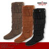 【10月中旬入荷予定先行予約】●送料無料！大注目【ミネトンカ】MINNETONKA　Five　Layer　Fringe　Suede　Bootsミネトンカ　5段フリンジスエードブーツ[22.5][23.5][24][25]【YDKG-m】