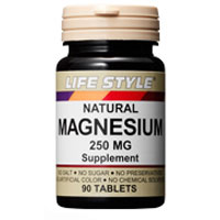 LIFE STYLE(ライフスタイル)ナチュラル マグネシウム 250mg 90錠入
