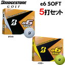 【5ダースまとめ買い大特価】ブリヂストン ゴルフボール e6...