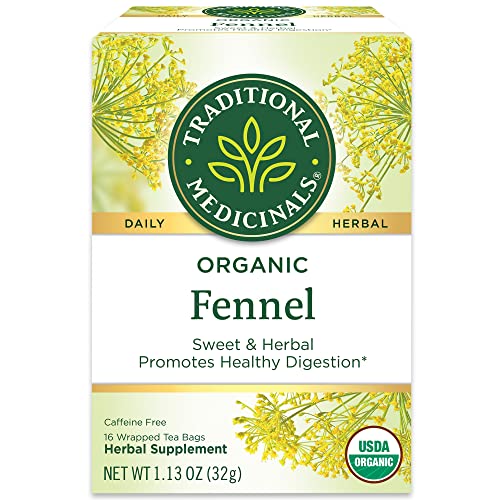 Traditional Medicinals Fennel Tea オーガニック ハーブティー|トラディショナルメディシナル フェンネルティー ティーバッグ 16包 32g