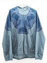 GYAKUSOU UNDERCOVER × NIKE (ギャクソウ アンダーカバー ナイキ) LASER LIGHT TOPO Blue 16SS ナイロンパーカー【中古】【DM】【鈴鹿 併売品】【125-170505-05IS】