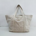 MARGARET HOWELL (マーガレット ハウエル) トートバッグ カラ—:生成り【中古】【カバン】【鈴鹿 併売品】【137-170710-01OS】