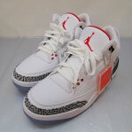 NIKE(ナイキ) AIR JORDAN 3 RETRO NRG エアジョーダン 3 レトロ 923096-101 サイズ:9.5(27.5cm) カラー:ブラック