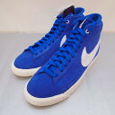NIKE×STRANGER THINGS(ナイキ×ストレンジャー・シングス) BLAZER MID QS ST ブレイザー ミッド スニーカー CK1906-400 サイズ:9(27cm) カラー:ブルー【中古】【139 スニーカー】【鈴鹿 併売品】【139-190910-08OS】