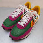 NIKE×SACAI(ナイキ×サカイ) LDWAFFLE ワッフル BV0073-301 サイズ:9.5(27.5cm) カラー:パープル・グリーン・オレンジ